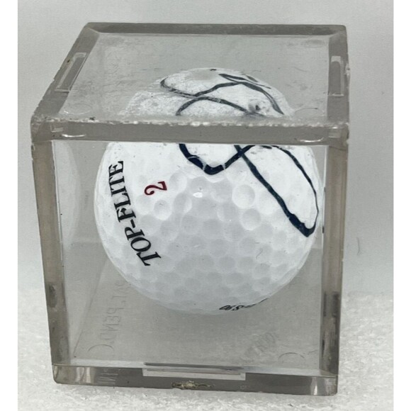 Jack Nicklaus Signed Golf Ball w/ COA & Tournament Program Signature Aug 2005 - Picture 4 of 12